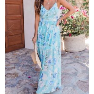 Pink Lily Love at First Site Light Blue M